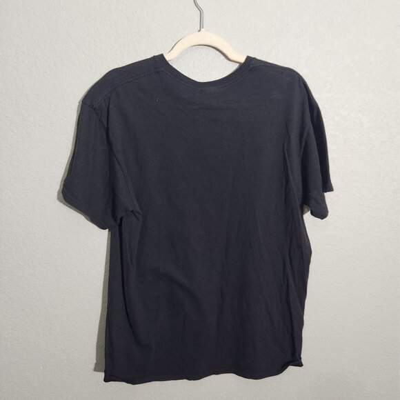 Skull & Candy Canes Santa Hat Graphic Tee Shirt Medium - Picture 4 of 8